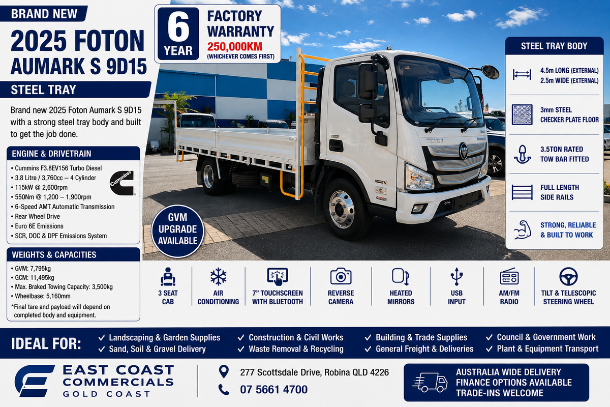 2025 Foton Aumark S 9D15