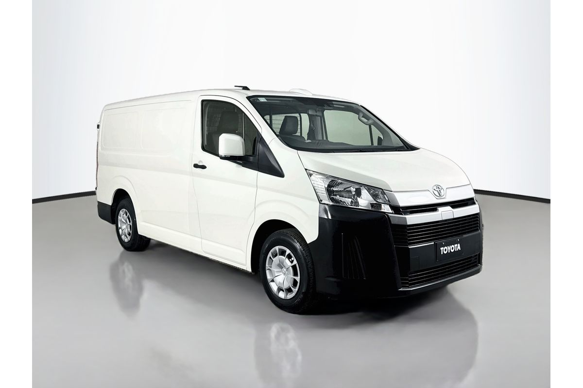 2023 Toyota Hiace Dsl LWB Van A/T Del RH Slide Door+Barn Doors GDH300R