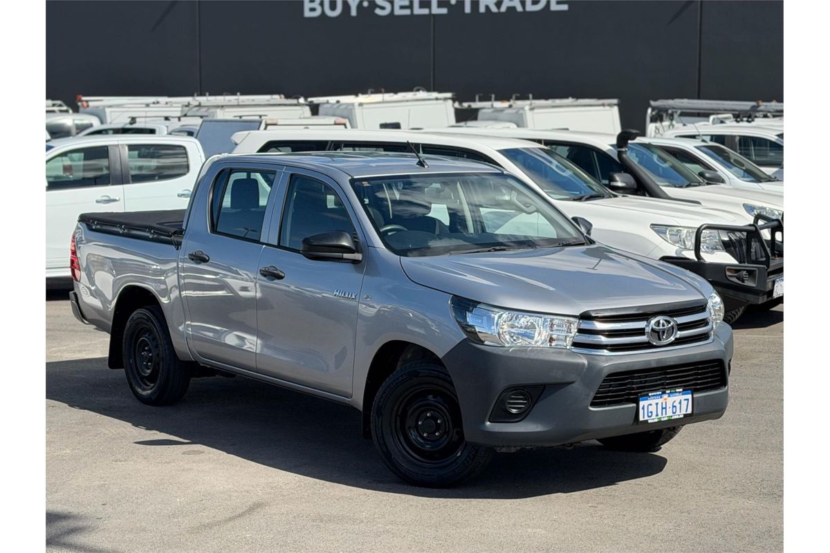 2017 Toyota Hilux Workmate TGN121R Rear Wheel Drive