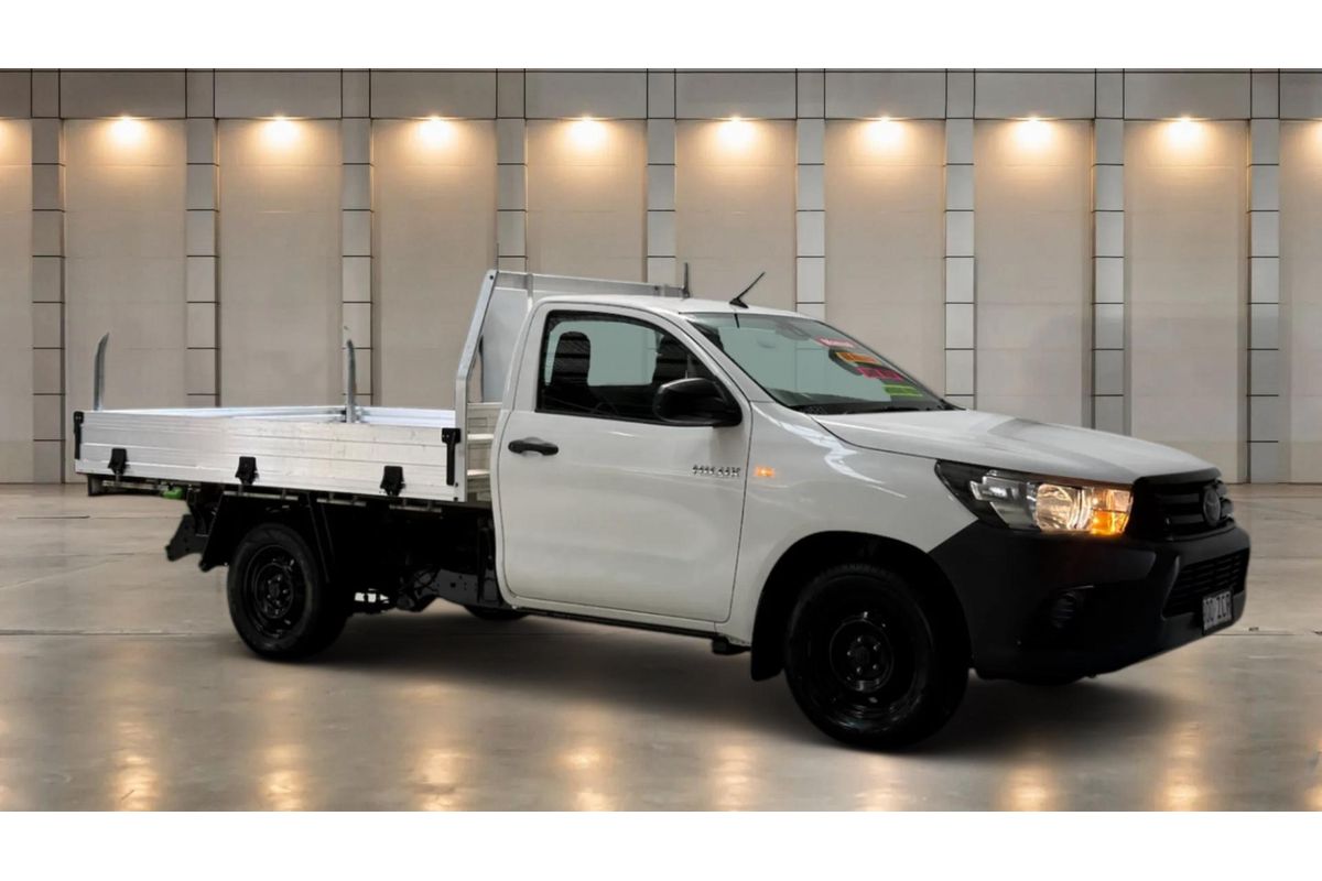 2019 Toyota Hilux Workmate TGN121R Rear Wheel Drive