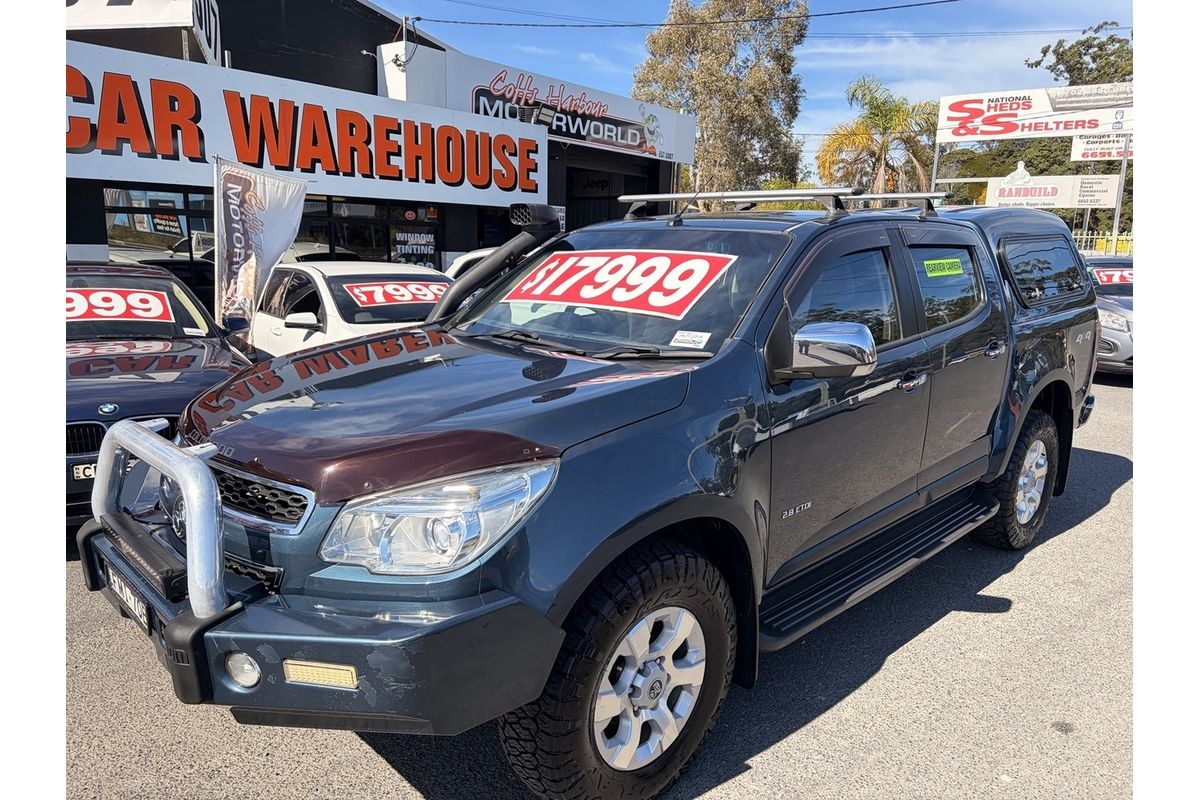 2014 Holden Colorado LTZ (4x4) RG MY14 4X4