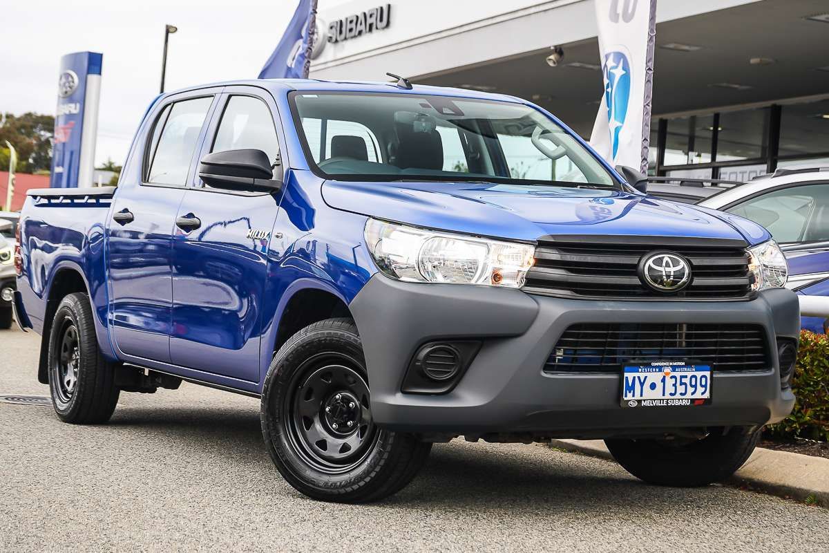 2019 Toyota Hilux Workmate TGN121R Rear Wheel Drive