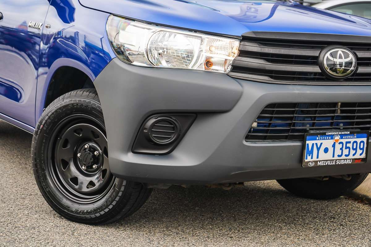 2019 Toyota Hilux Workmate TGN121R Rear Wheel Drive