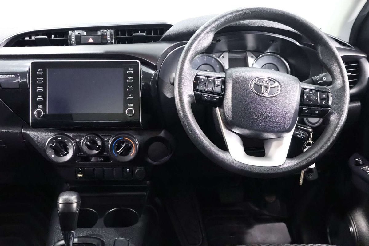 2022 Toyota Hilux Workmate TGN121R Rear Wheel Drive