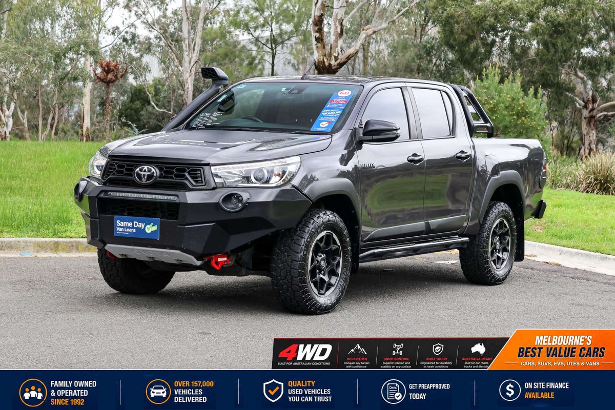 2019 Toyota Hilux Rugged X GUN126R 4X4