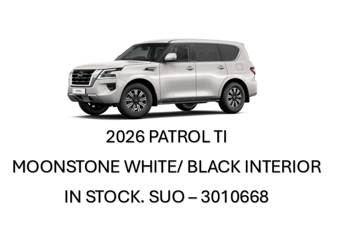 2026 Nissan Patrol Ti Y62