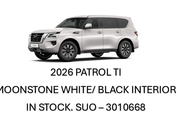 2026 Nissan Patrol Ti Y62