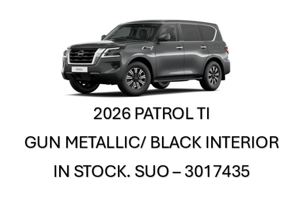 2026 Nissan Patrol Ti Y62