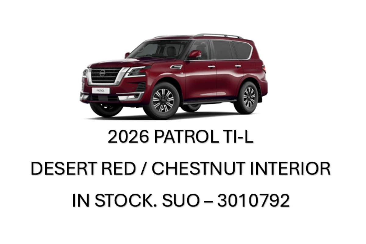 2026 Nissan Patrol Ti-L Y62