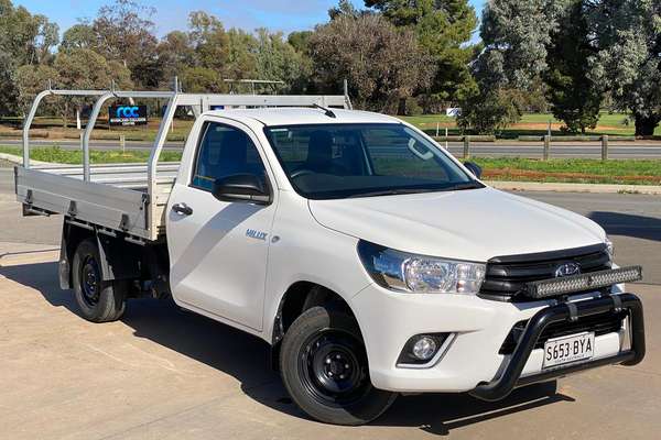 2018 Toyota Hilux Workmate TGN121R Rear Wheel Drive