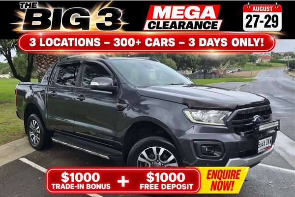 2019 Ford Ranger Wildtrak PX MkIII 4X4 2.0L