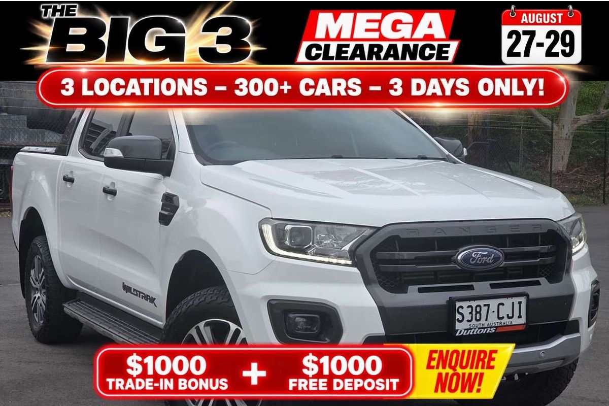 2020 Ford Ranger Wildtrak PX MkIII 4X4 2.0L