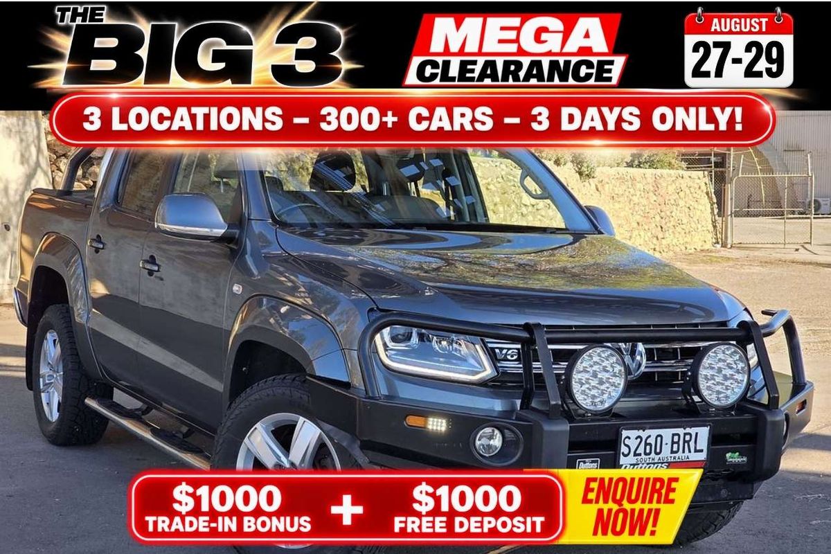 2017 Volkswagen Amarok TDI550 Highline 2H 4X4