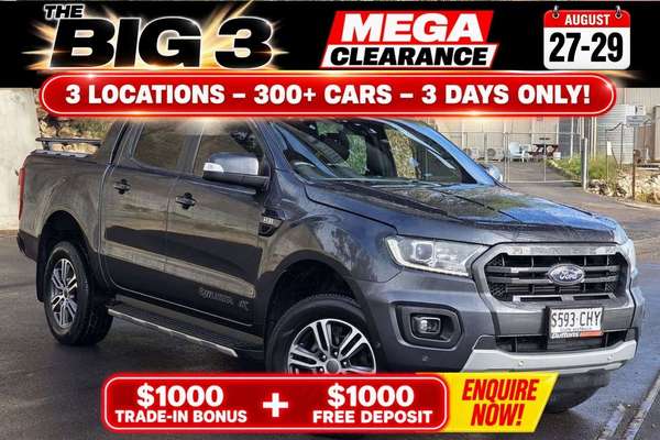 2020 Ford Ranger Wildtrak PX MkIII 4X4 3.2L