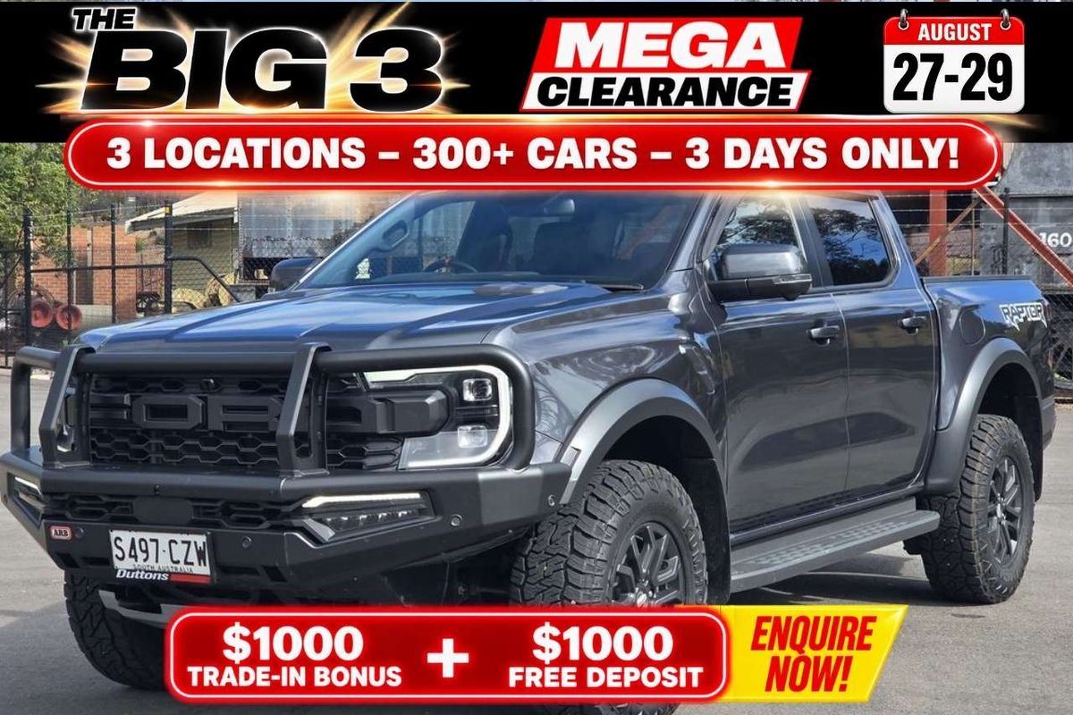 2023 Ford Ranger Raptor 4X4 3.0L