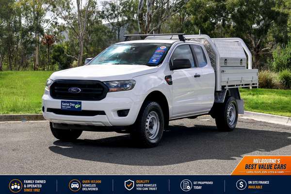 2021 Ford Ranger XL Hi-Rider PX MkIII Rear Wheel Drive 2.2L
