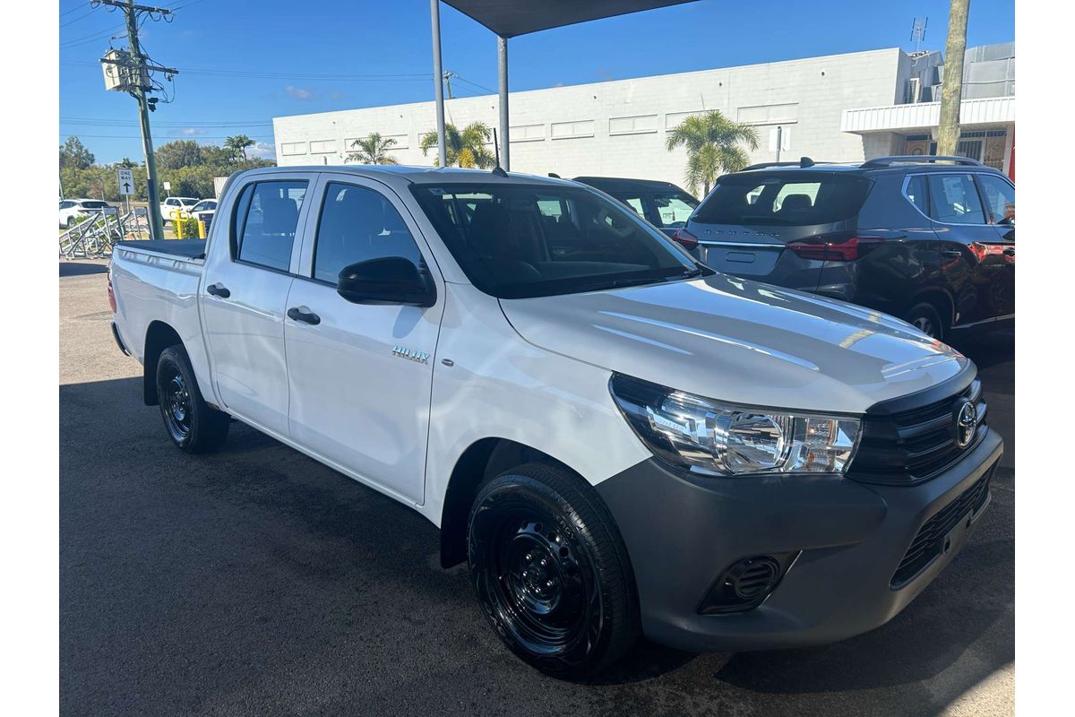 2019 Toyota Hilux Workmate TGN121R Rear Wheel Drive