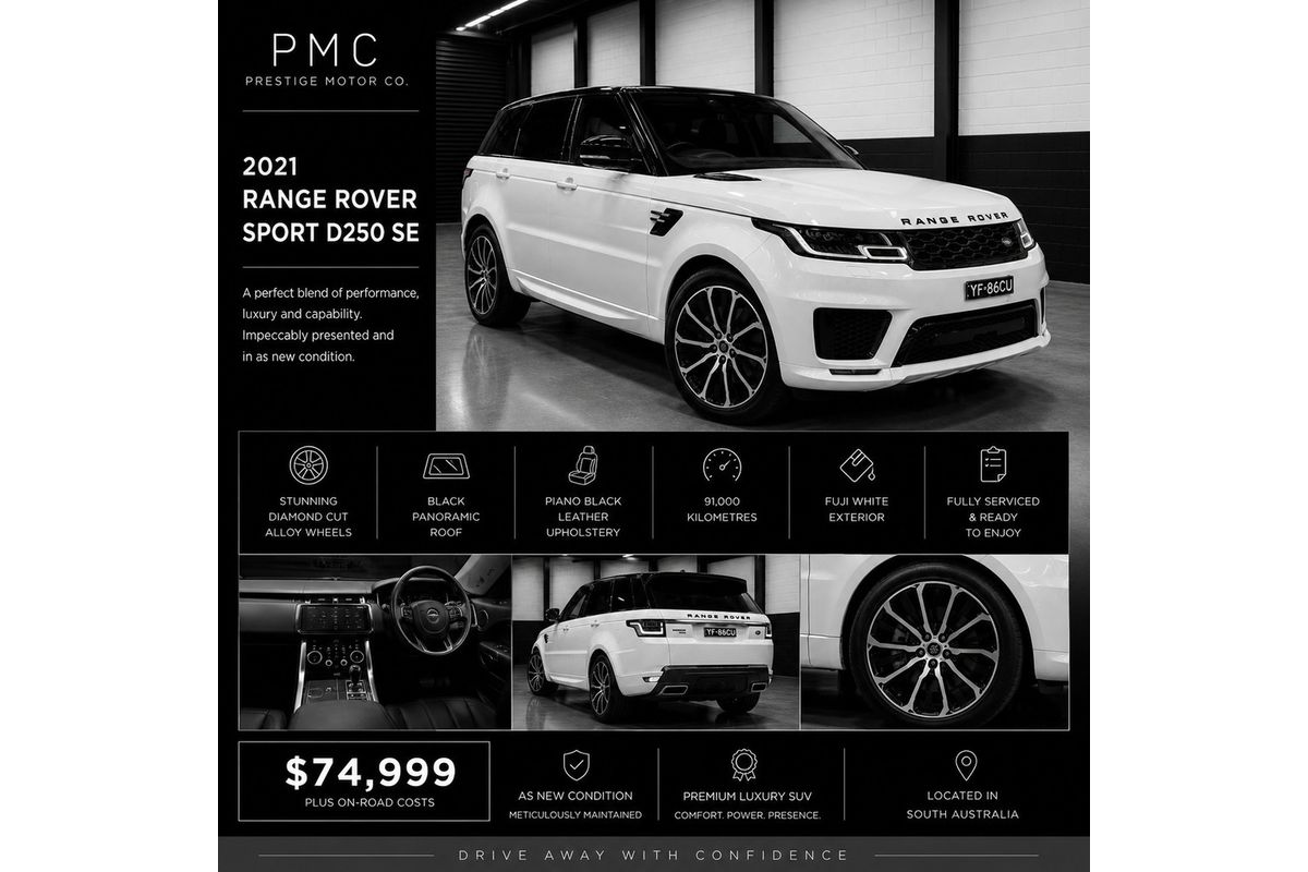 2021 Land Rover Range Rover Sport D250 SE L494