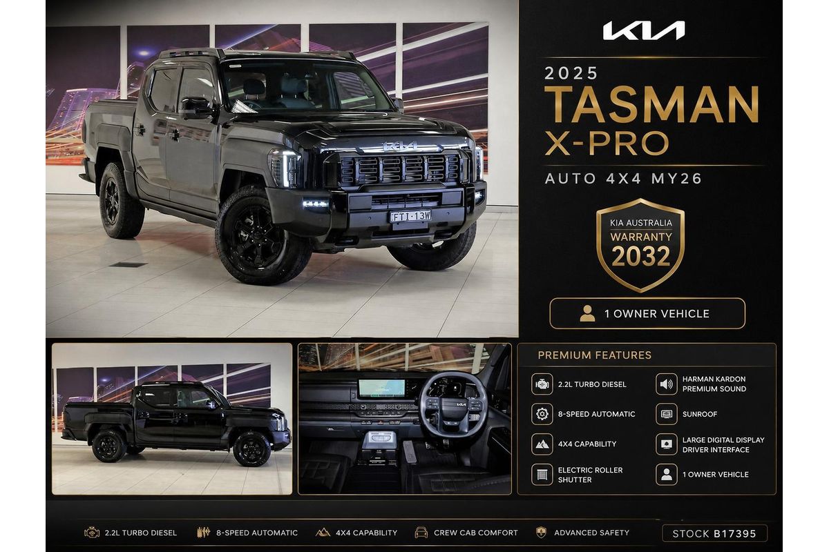 2025 Kia Tasman X-Pro TK 4X4