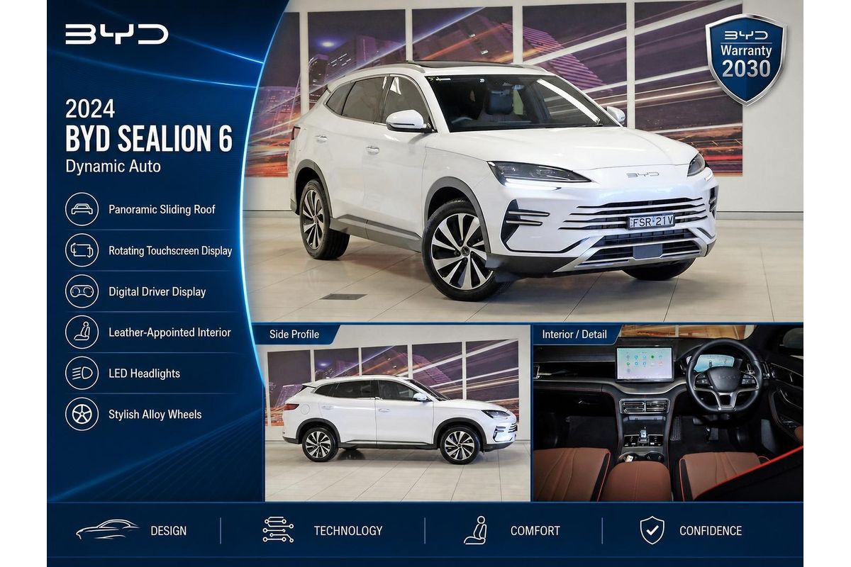 2024 BYD SEALION 6 Dynamic