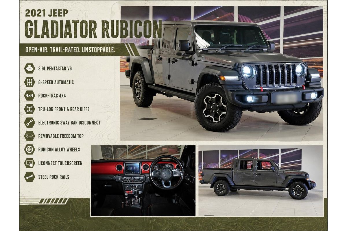 2021 Jeep Gladiator Rubicon JT 4X4