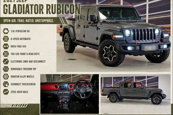 2021 Jeep Gladiator Rubicon JT 4X4