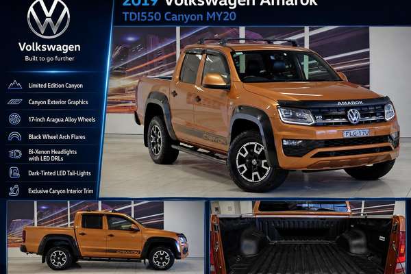 2019 Volkswagen Amarok TDI550 Canyon 2H 4X4
