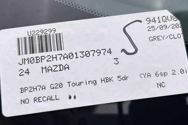 2024 Mazda 3 G20 Touring BP Series thumb-23