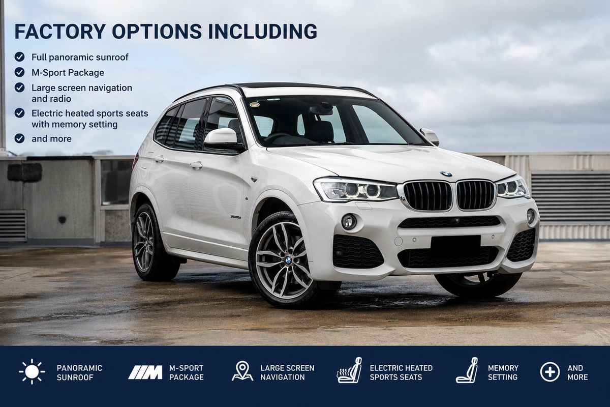 2016 BMW X3 xDrive20d F25 LCI