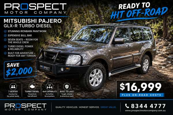 2013 Mitsubishi Pajero GLX-R NW