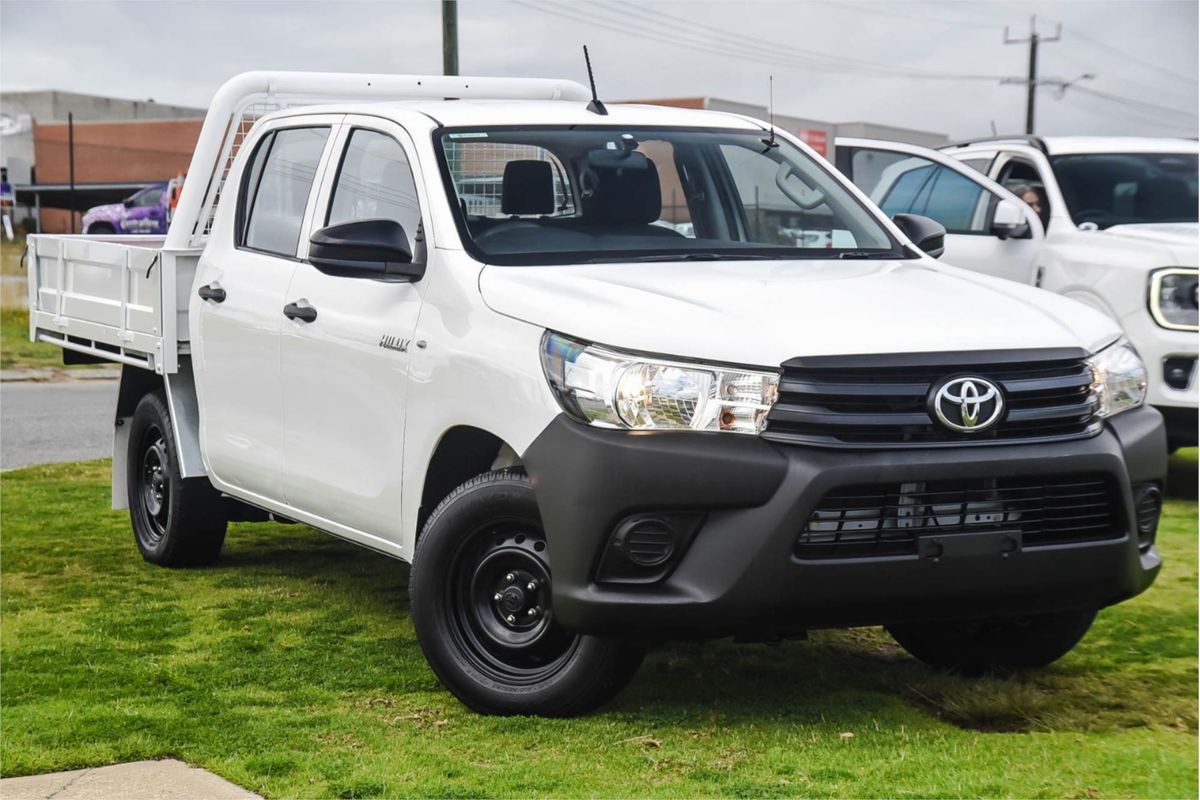 2018 Toyota Hilux Workmate TGN121R Rear Wheel Drive