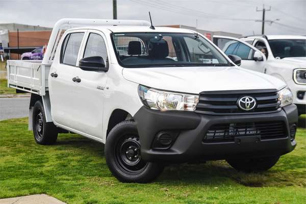 2018 Toyota Hilux Workmate TGN121R Rear Wheel Drive
