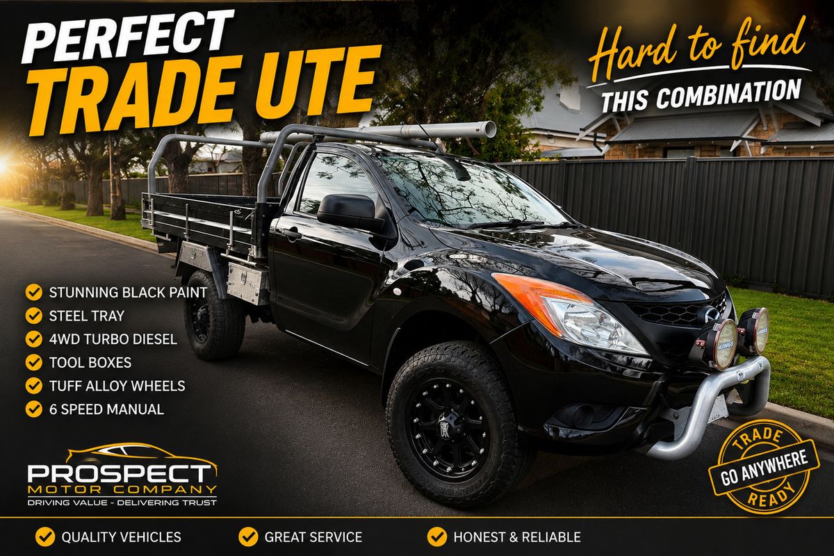 2014 Mazda BT-50 XT UP 4X4