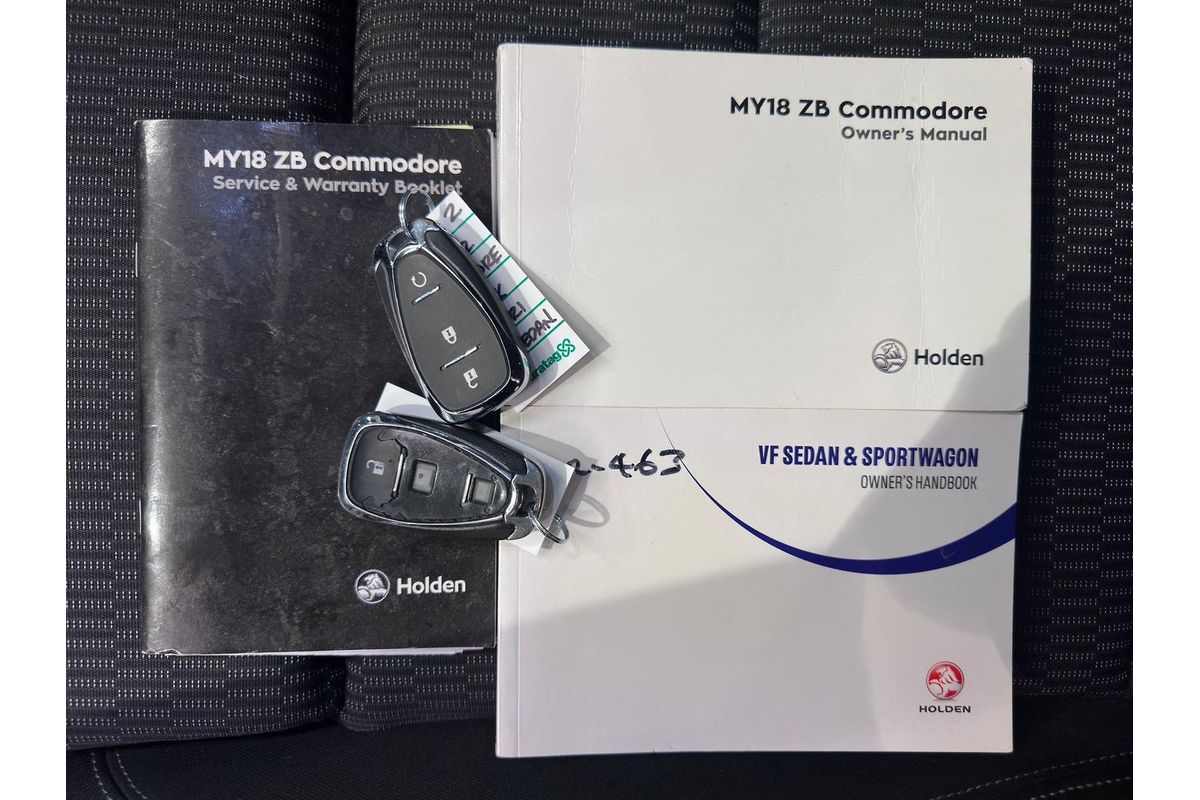 2018 Holden Commodore RS ZB
