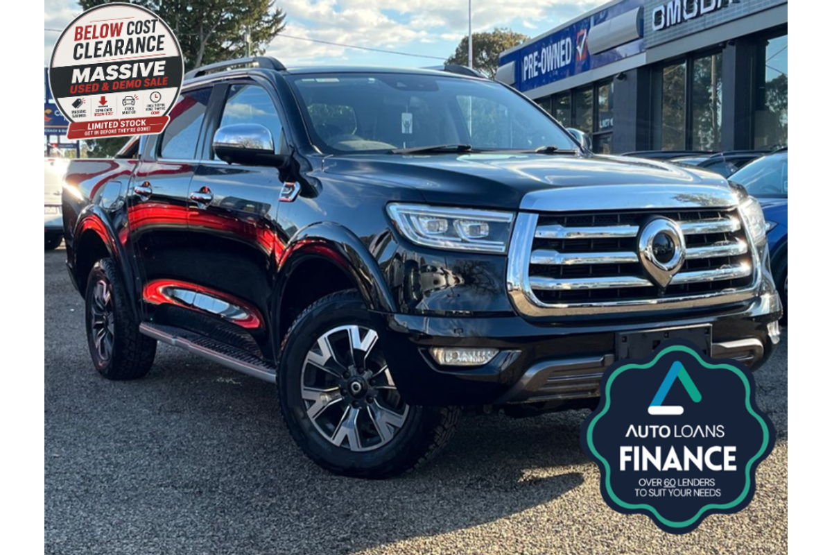 2022 GWM Ute Cannon-X NPW 4X4