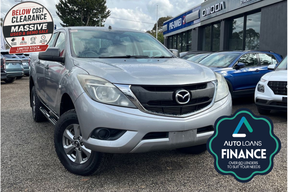 2016 Mazda BT-50 XT Hi-Rider UR Rear Wheel Drive