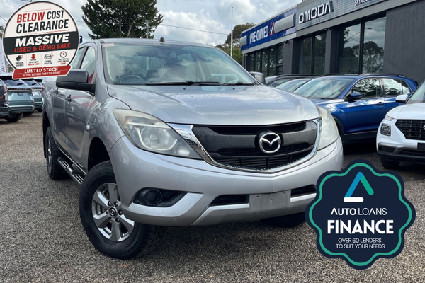2016 Mazda BT-50 XT Hi-Rider UR Rear Wheel Drive
