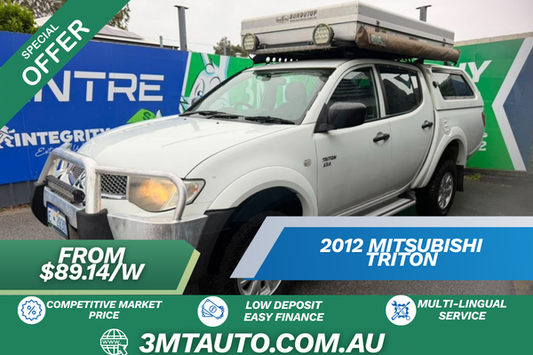 2012 Mitsubishi Triton GL-R MN 4X4