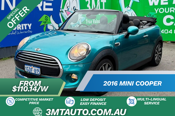 2016 MINI Convertible Cooper F57