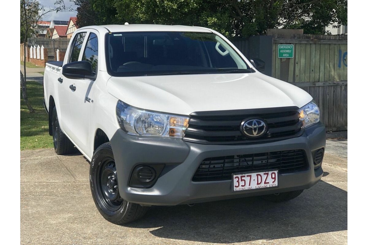 2022 Toyota Hilux Workmate TGN121R Rear Wheel Drive