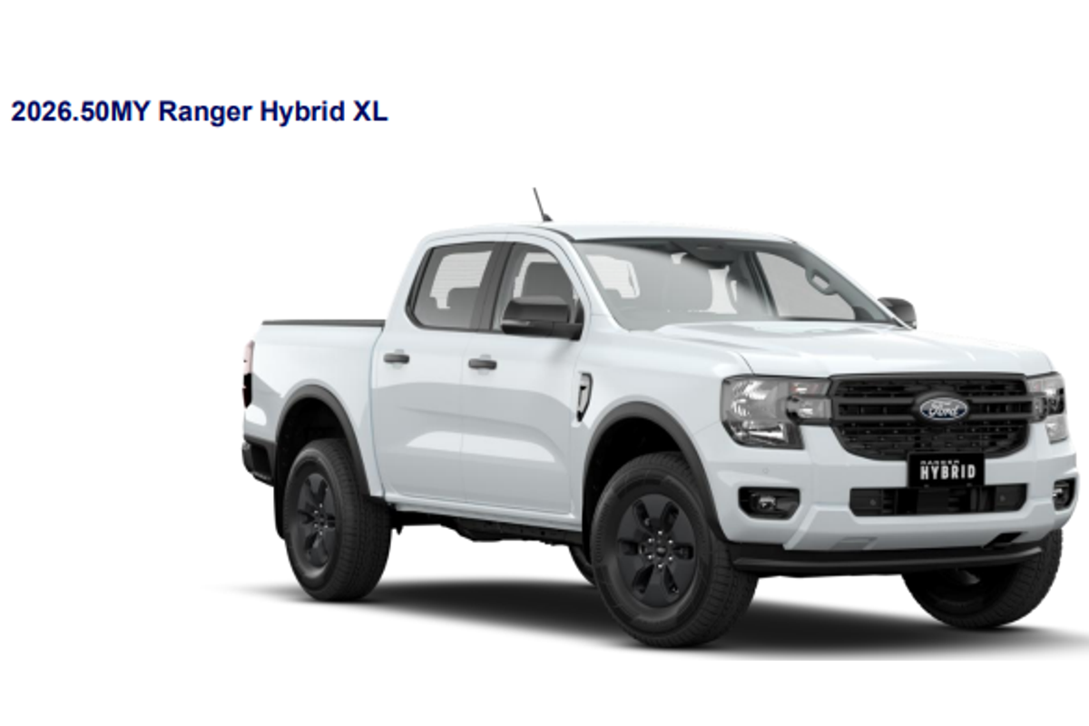 2026 Ford Ranger PHEV XL 4X4 2.3L