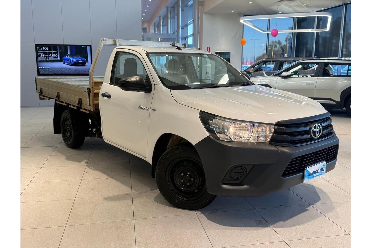 2017 Toyota Hilux Workmate GUN122R Rear Wheel Drive