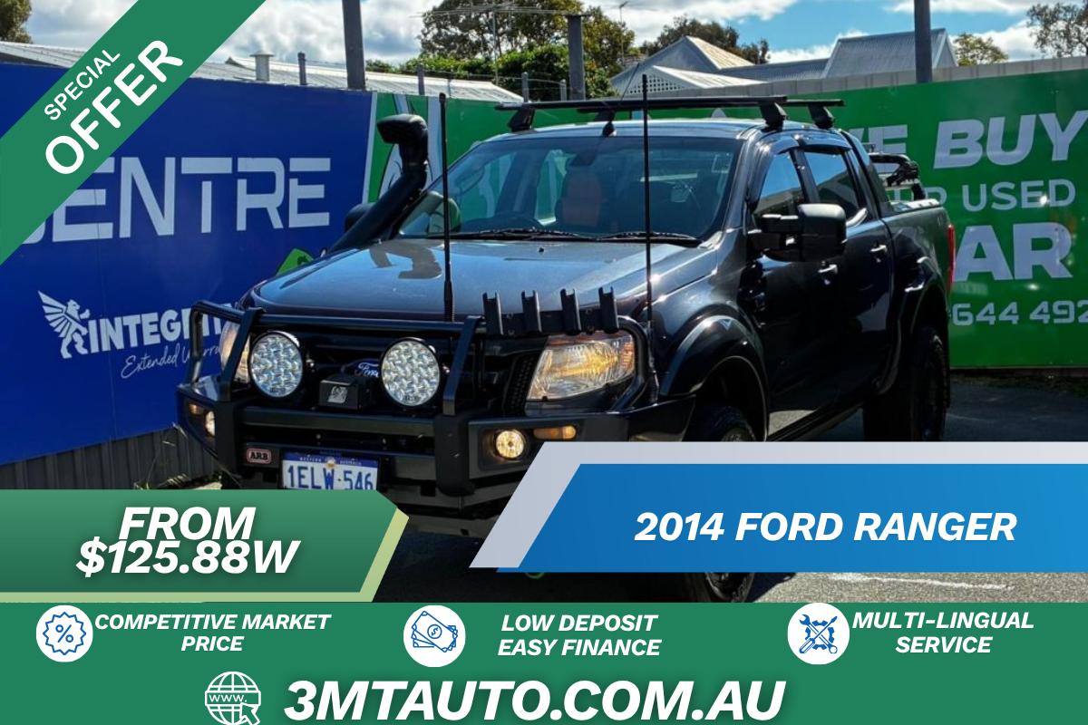 2014 Ford Ranger XLT PX 4X4 3.2L