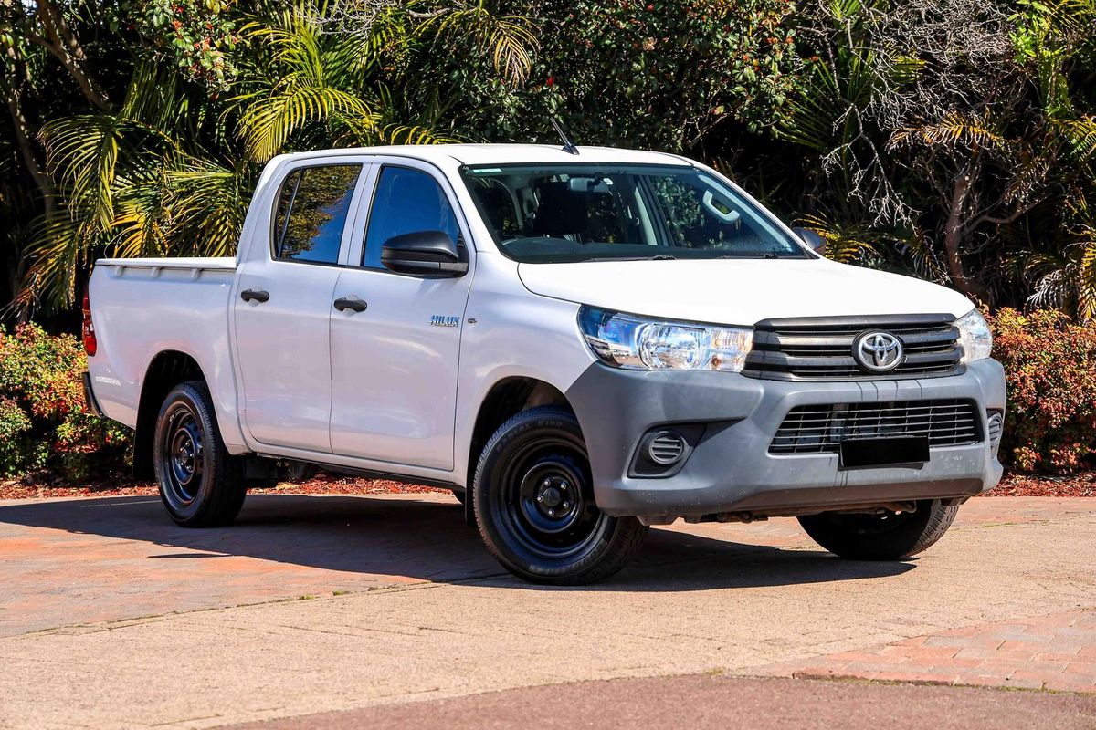 2019 Toyota Hilux Workmate TGN121R Rear Wheel Drive
