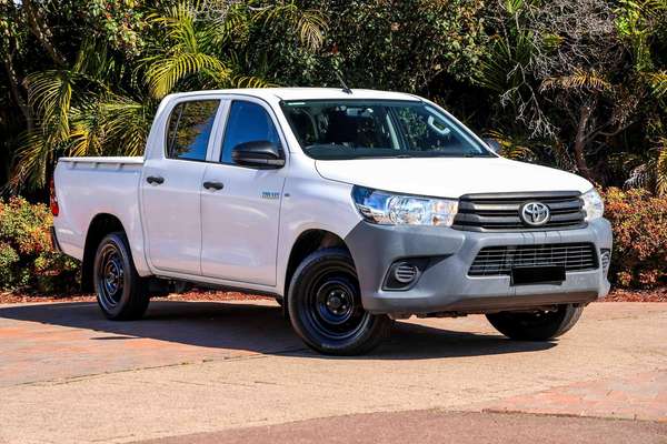 2019 Toyota Hilux Workmate TGN121R Rear Wheel Drive
