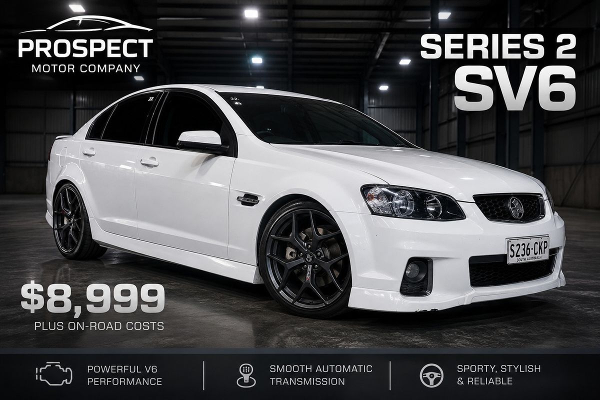 2011 Holden Commodore SV6 VE Series II