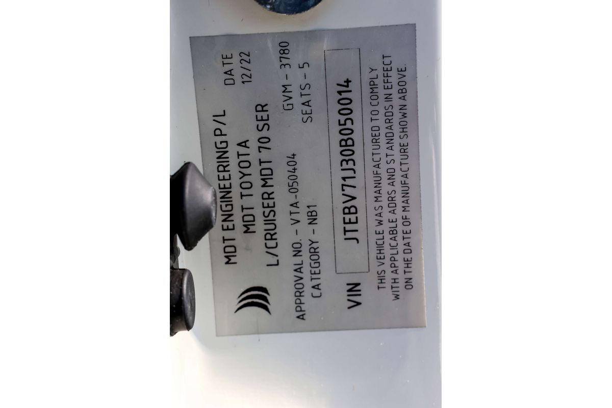 2022 Toyota Landcruiser GXL VDJ79R 4X4 image 22