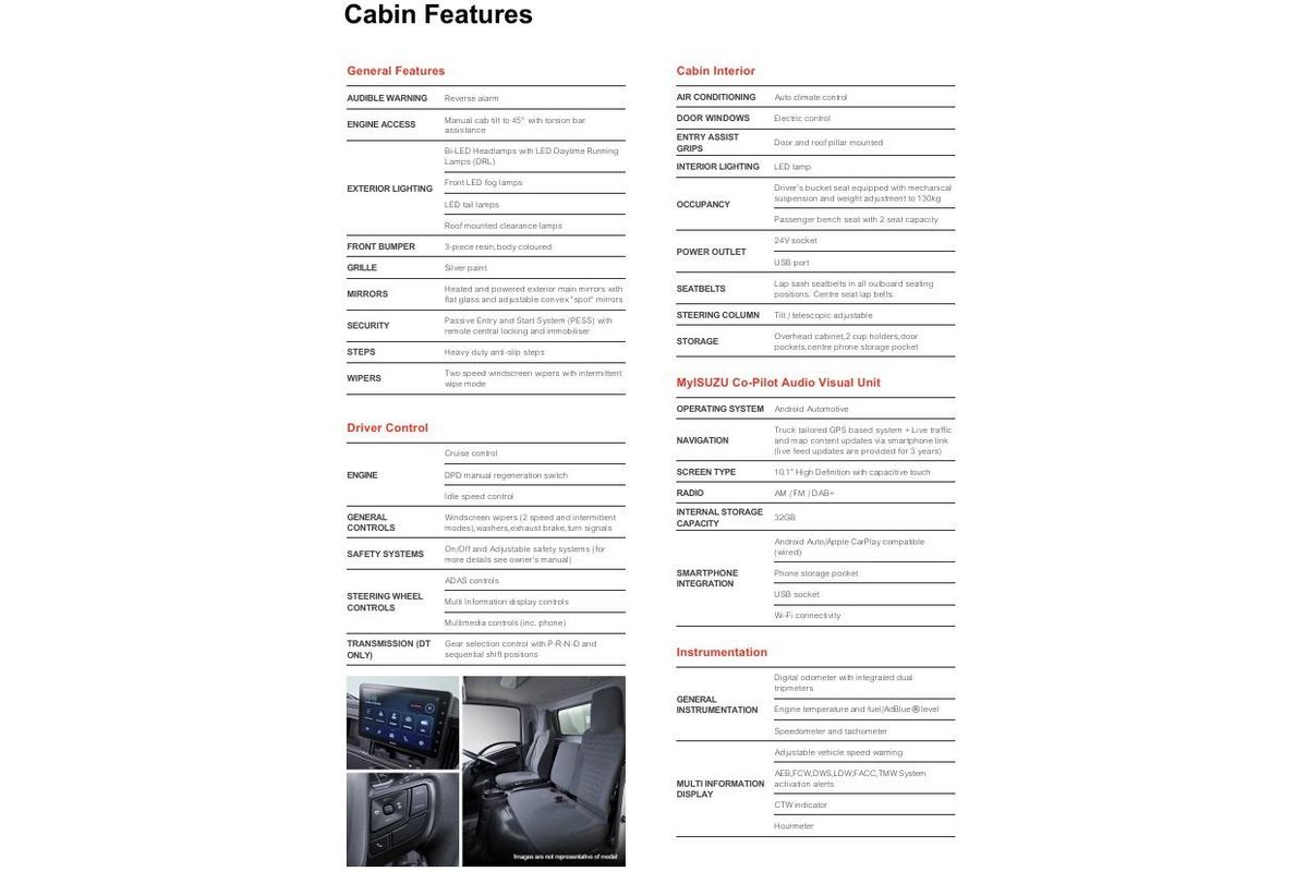 2026 Isuzu N Series NPR 45/65-175 DT D34 Tradepack image 20