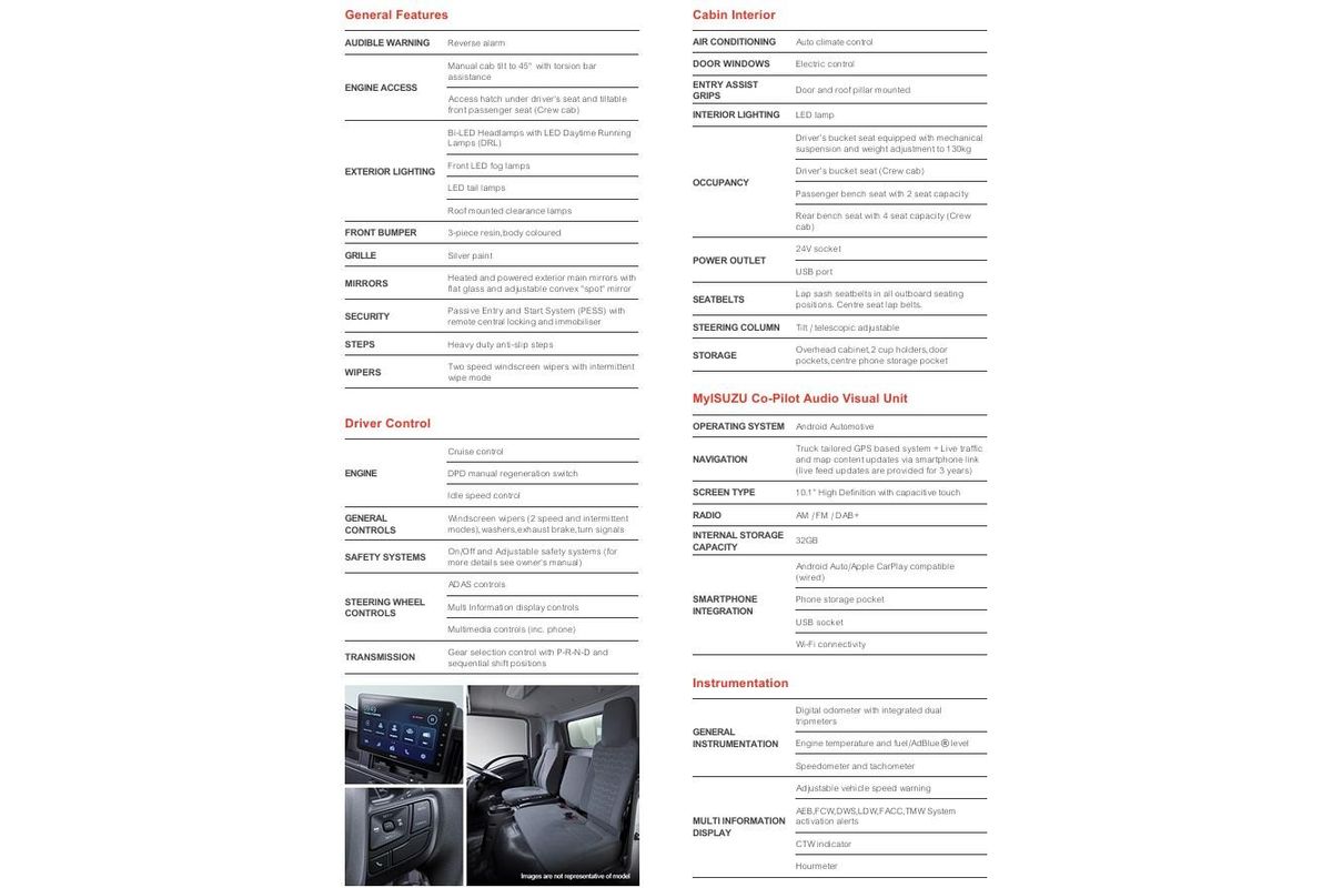 2026 Isuzu N Series NNR 45-150 DT C34 Traypack image 22