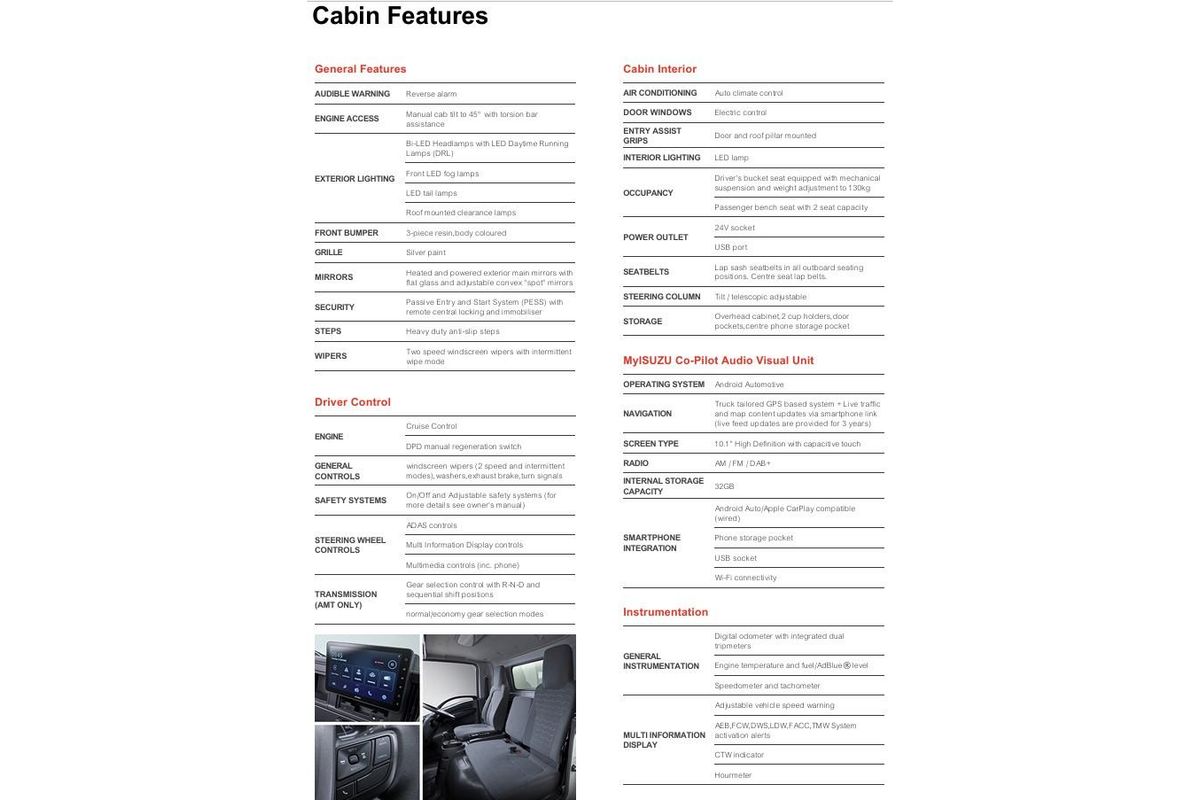 2026 Isuzu N Series NPR 70/45-190 AM D34 Tradepack image 23